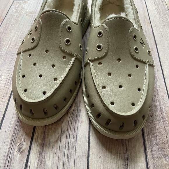 Sperry Top Sider Faux Fir Lining Men\'s Size 10
